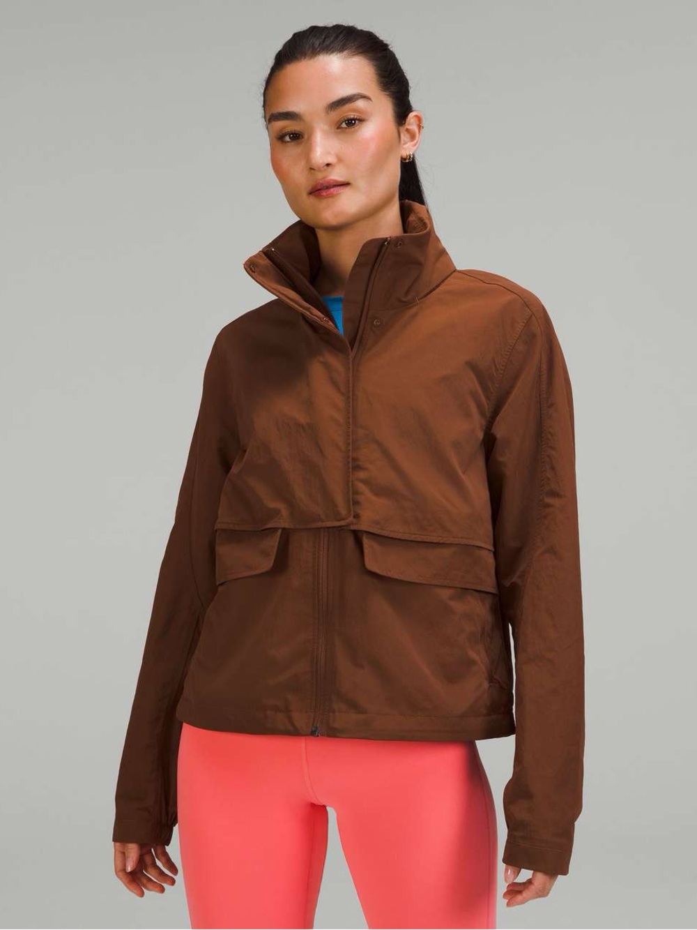 Lululemon Always Effortless Jacket in Roasted Brown (US 6)